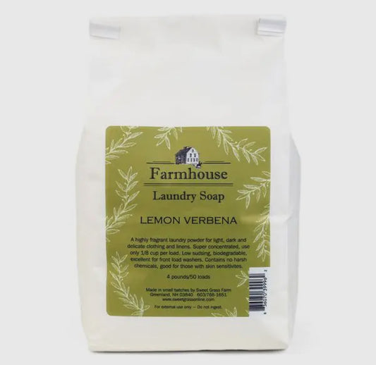 All-Natural Laundry Soap | lemon verbena